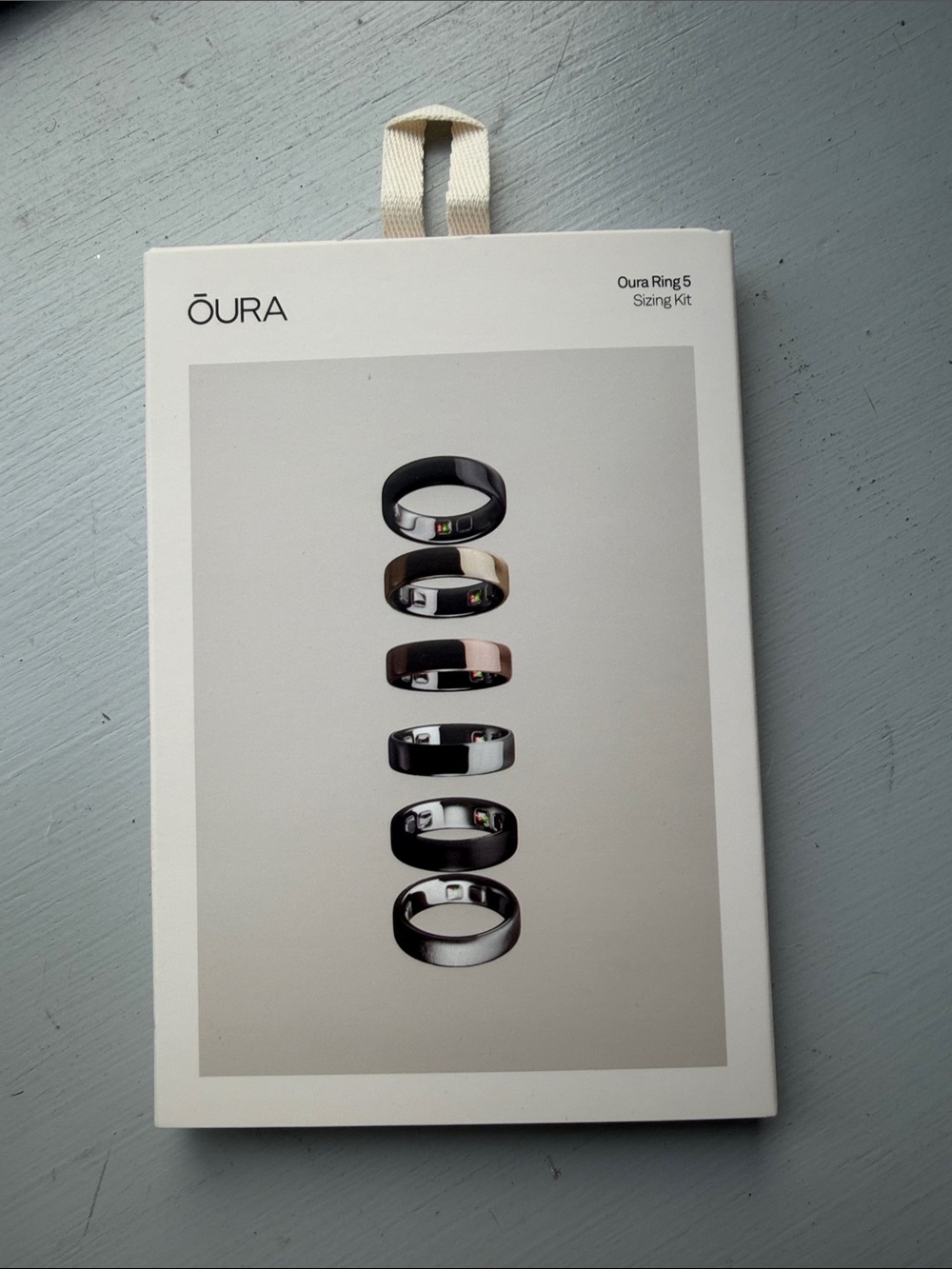Oura Ring 5 Sizing Kit